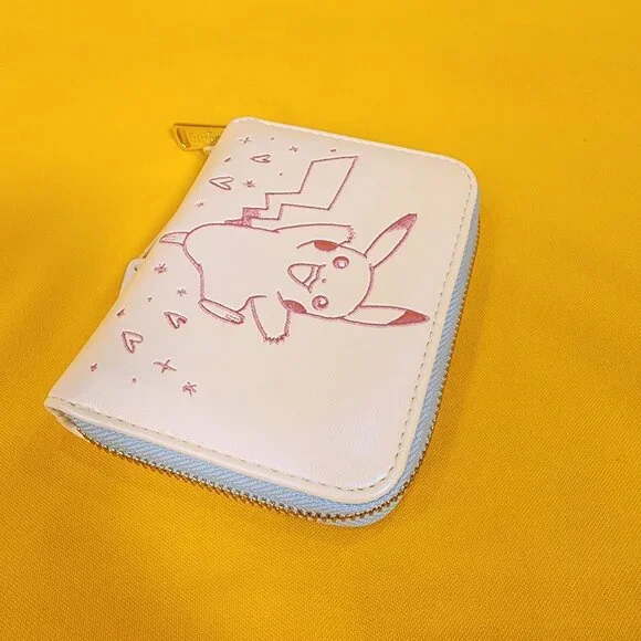 Loungefly Pokemon Iridescent Pikachu Zip Around Wallet NEW - Picture 8 of 13